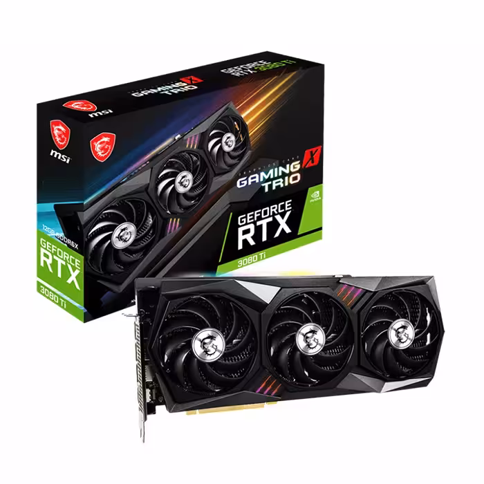 کارت گرافیک ام اس ای GeForce RTX 3080 TI GAMING X TRIO 12GB