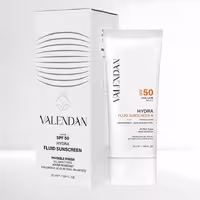 ضد آفتاب بدون رنگ ولندان spf50 مدل hydra