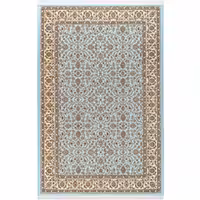 فرش 1500 شانه طرح دستباف 20010140 آبی