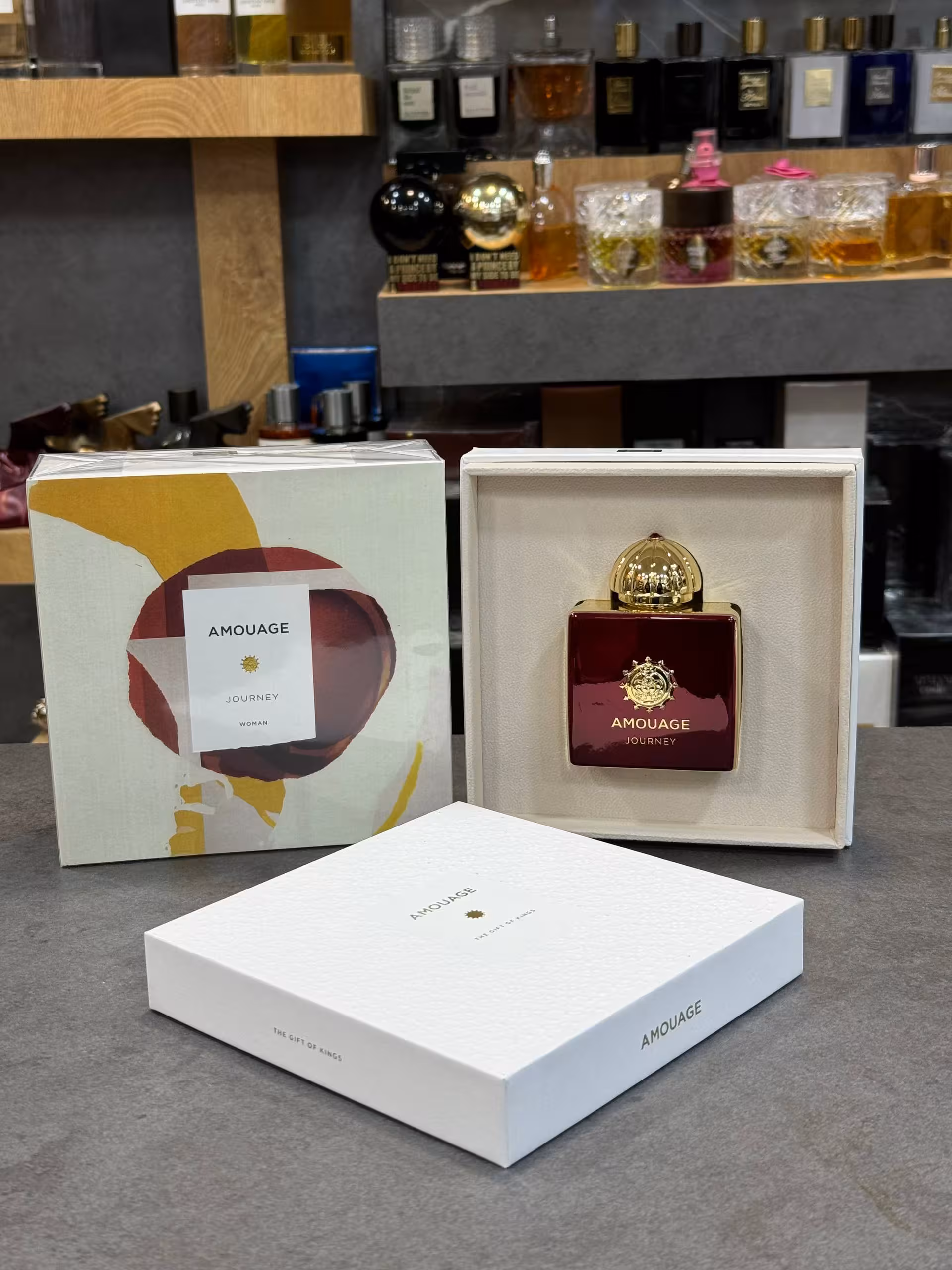 ادکلن آمواج جورنی زنانه Amouage Journey woman هاردباکس 100 میل