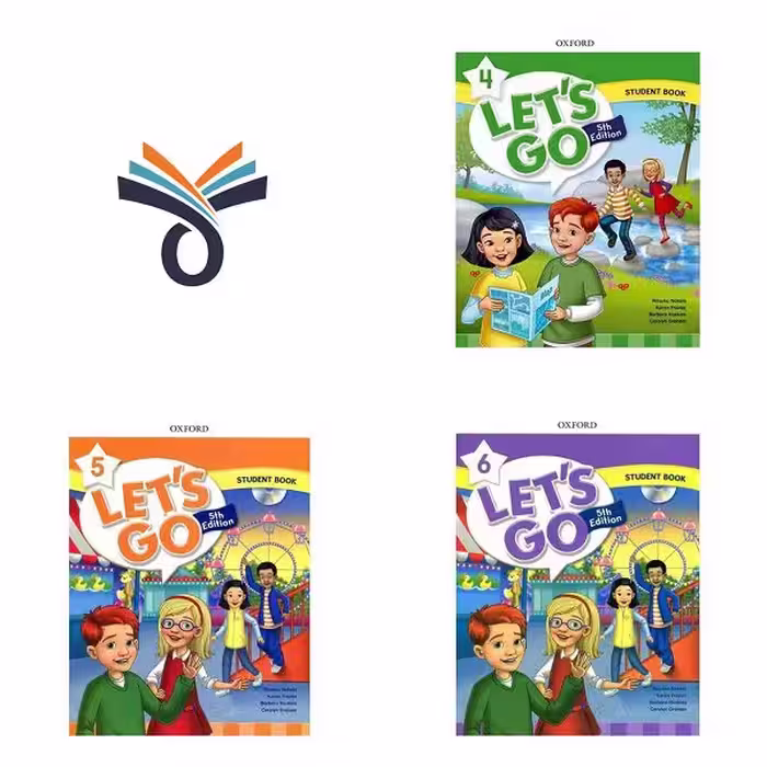 مجموعه  3 جلدی 4 تا 6 Lets go 5th Edition