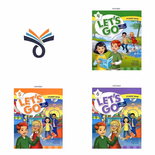 مجموعه 3 جلدی 4 تا 6 Lets go 5th Edition