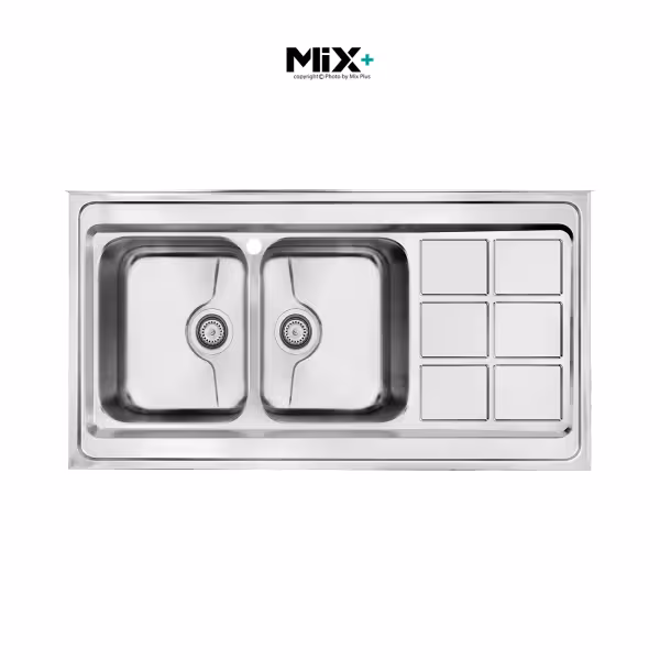 سینک ظرفشویی میکس پلاس مدل 9032P