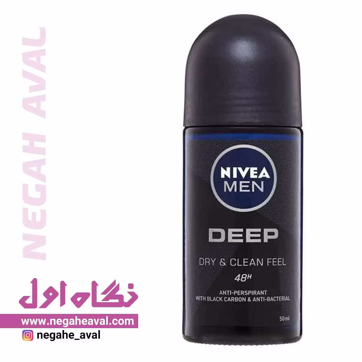 رول ضدتعریق مردانه Deep DRY & CLEAN FEEL نیوآ
