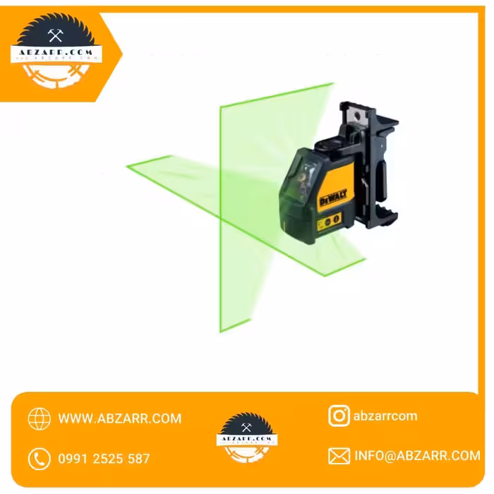 تراز لیزری دیوالت مدل DW088CG دو خط با برد 50 متر (( اقساط یک ساله ))