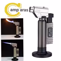 فندک اتمی صنعتی فلزی جت FLAME GUN JET260 پایه دار - کمپ آراس