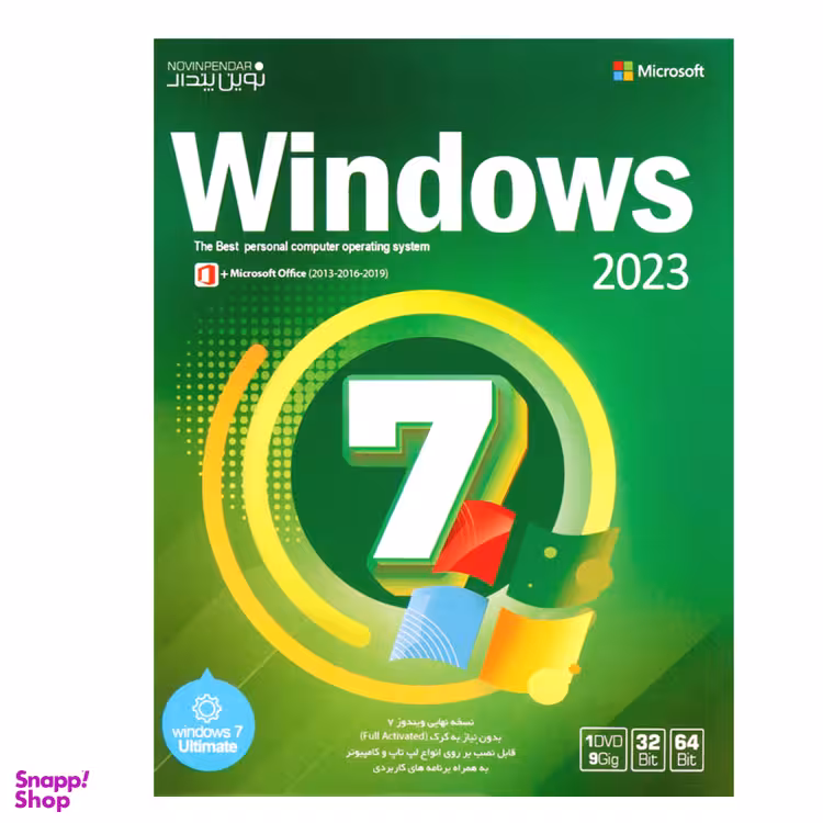 سیستم عامل WINDOWS + OFFICE 2013-2016-2019 نشر نوین پندار