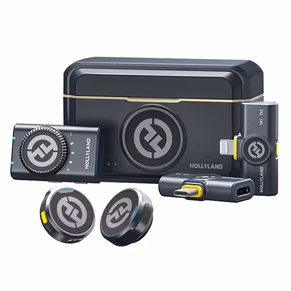 ست میکروفن بی سیم هالی لند مدل Lark M2 مجموعه 2 عددی(نسخه کمبو)