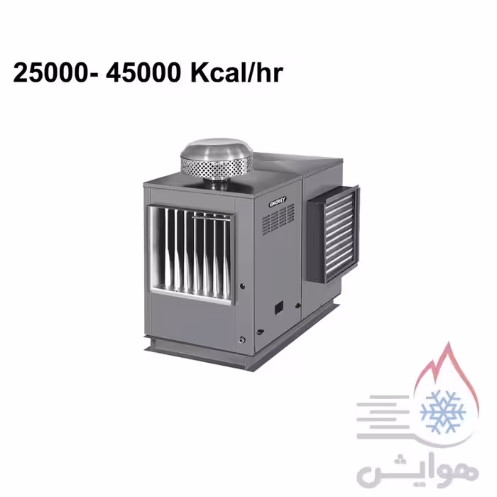 هیتر گازی انرژی مدل کانالی GH 0660
