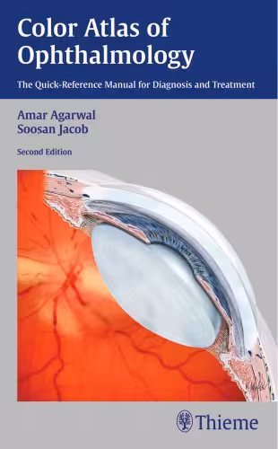خرید و دانلود نسخه کامل کتاب Color Atlas of Ophthalmology: The Quick-Reference Manual for Diagnosis and Treatment