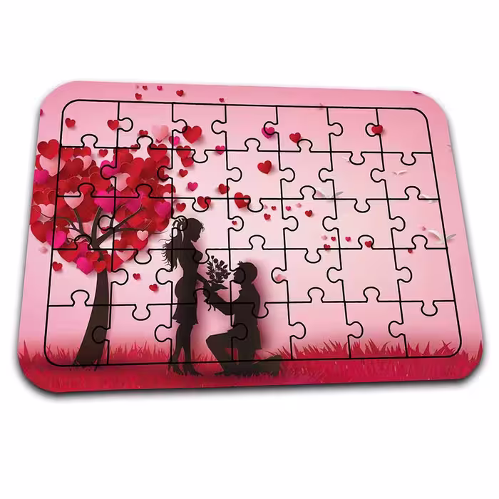 پازل فانتزی ولنتاین با عکس عاشقانه کد PZ540