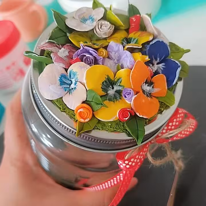 بانکه بنشن و حبوبات شیشه ای