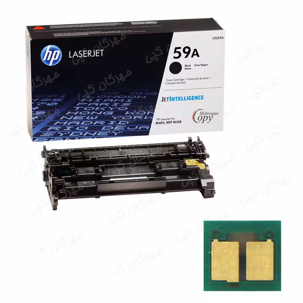 کارتریج پرینتر اچ پی hp 59A با چیپست