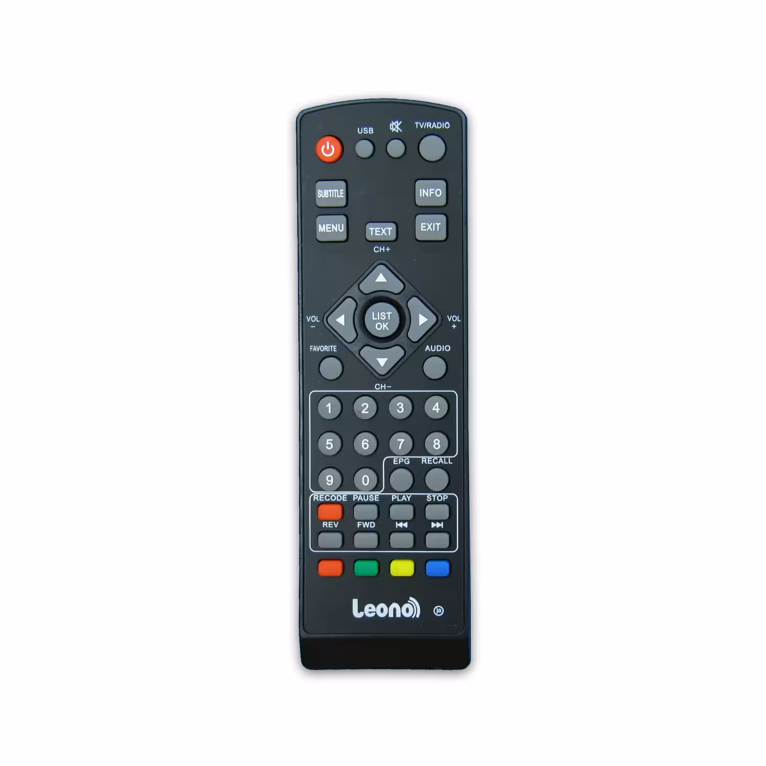 کنترل گیرنده دیجیتال لئونو LEONO