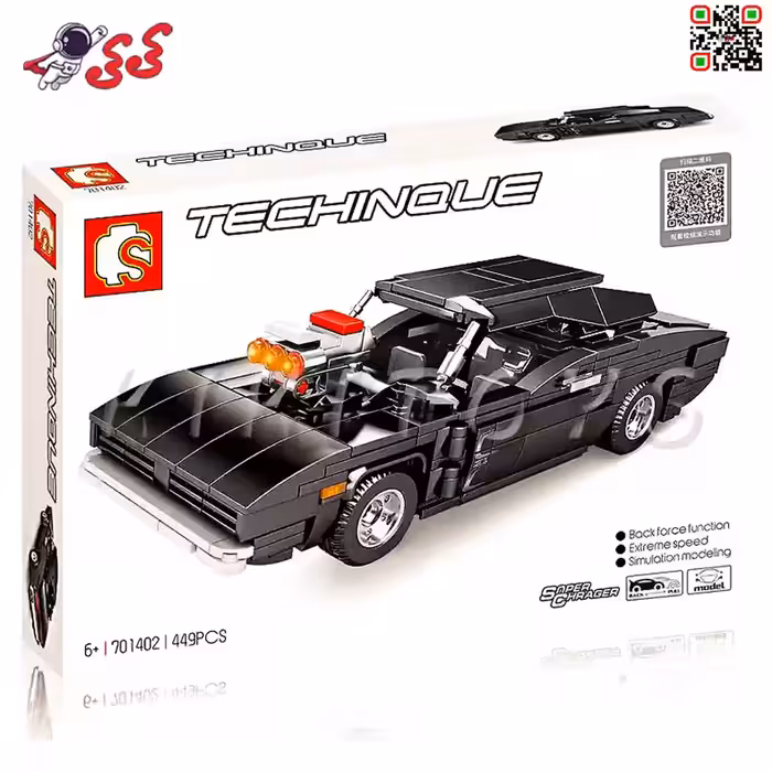 لگو ماشین دوج چلنجر تکنیکال SEMBO BLOCK 701402 Dodge Challenger