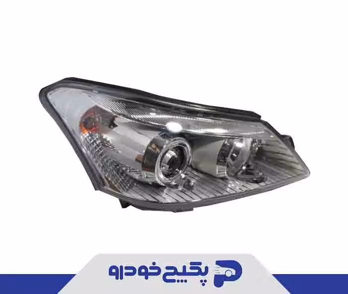 چراغ جلو چپ ام وی ام 550 A21-3772010FL شرکتی