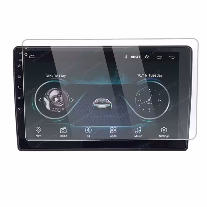 گلس محافظ مانیتور خودرو مدل 10.2 اینچ Ultra مناسب Arrizo 6 مدل i_67254