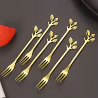 چنگال طلایی برگ L17 | amazonchi