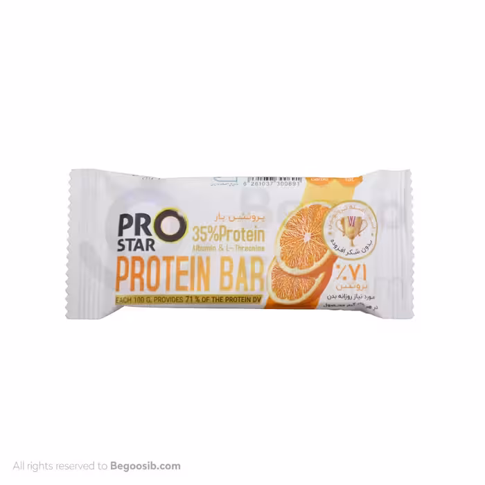 پروتئین بار کلاسیک 35 درصد پرتقالی