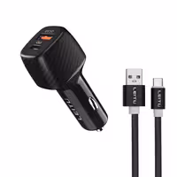 شارژر فندکی 20 وات لیتو مدل LC-C22 به همراه کابل microUSB | کالا مکس