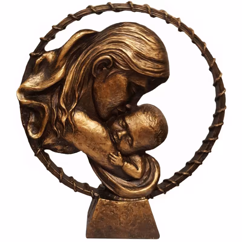 مجسمه طرح مهر مادر مدل DKH-1030