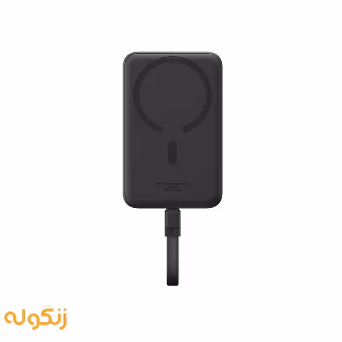 پاوربانک بیسوس 30 وات ظرفیت 10000 میلی آمپر مدل Baseus Magnetic Mini Wireless Fast Charge Type-C - زنگوله
