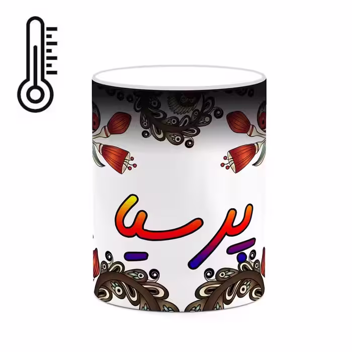 ماگ حرارتی   اسم پرسیا  سنتی گل و بته کد mgh44370