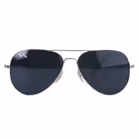 عینک آفتابی ری بن مردانه فلزی طلایی عدسی مشکی RB 3026 F/5