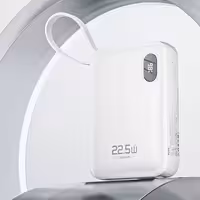 پاوربانک 22.5 وات 10000 راک به همراه کابل تایپ سی و لایتنینگ Y11