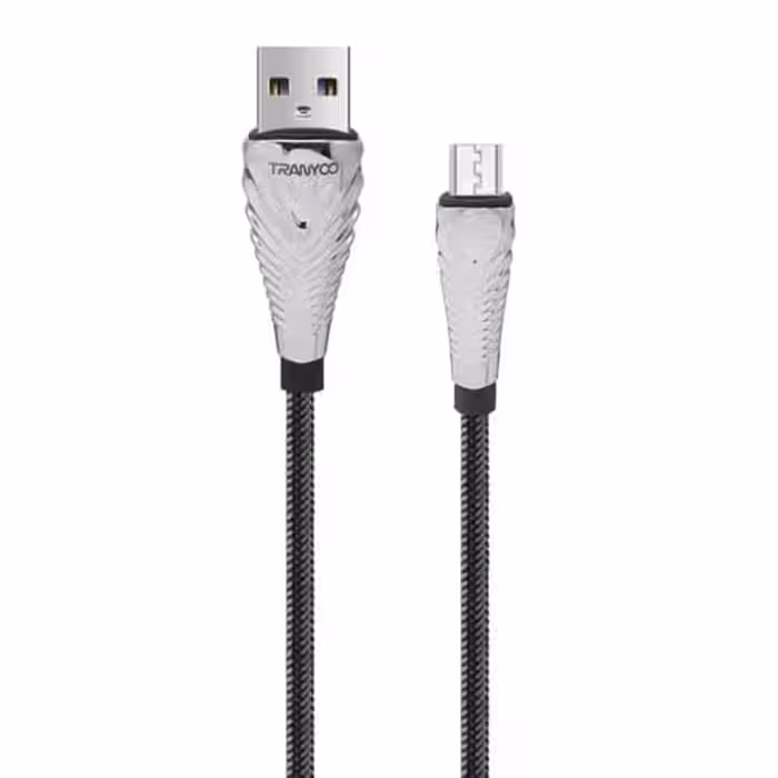 کابل شارژ MicroUSB ترانیو مدل T-X17V طول 1 متر