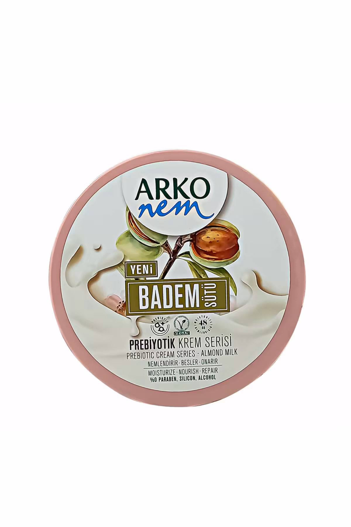 کرم مرطوب کننده سری پروبیوتیک حاوی شیر بادام ارکو نم ARKO nem 250 میل