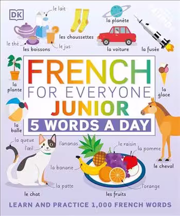 دانلود کتاب French for Everyone Junior: 5 Words a Day