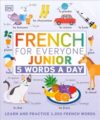 دانلود کتاب French for Everyone Junior: 5 Words a Day