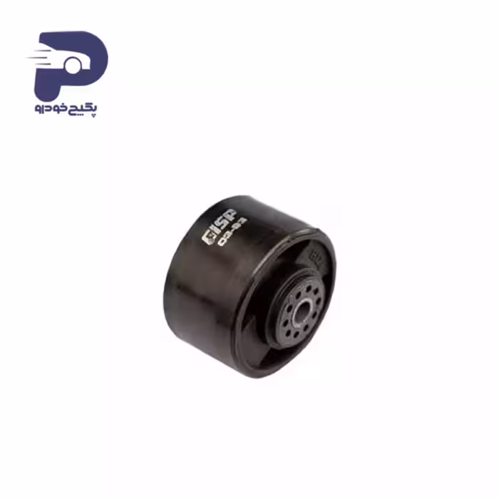 بوش دسته موتور الومینیومی پایین ( گرد پلاستیکی ) پژو 405 و پارس و سمند و سمند ملی و دنا و سورن 470201 جی ای اس پی