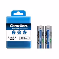 باتری نیم قلمی قابل شارژ کملیون مدل ظرفیت 650 میلی امپر