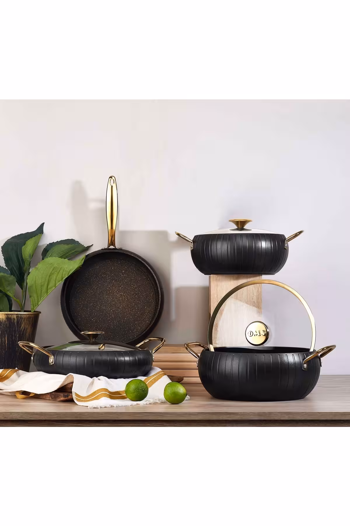 سرویس قابلمه گرانیتی 7 پارچه OMS ترکیه مدل Meridian