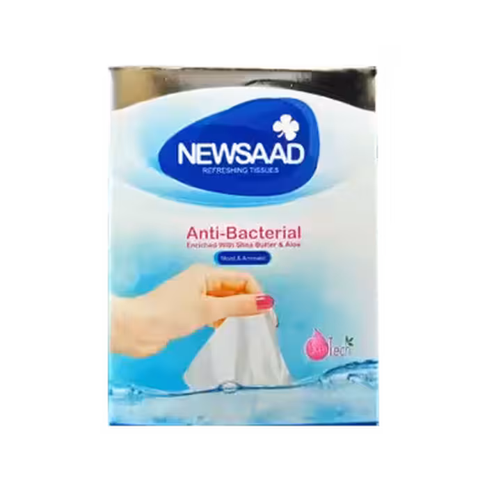 دستمال مرطوب آنتی باکتریال 10 ساشه ای نیوساد