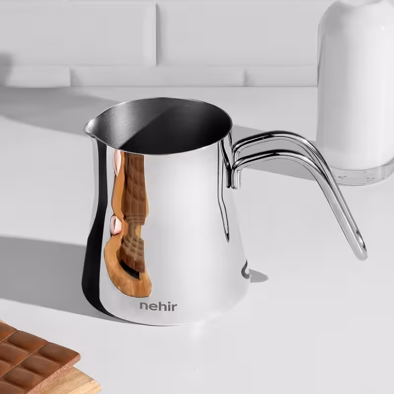 شیرجوش استیل 1200 میلی‌لیتری Nehir (نحیر) مدل Everest Maxi – ترکیبی از طراحی مدرن و کیفیت