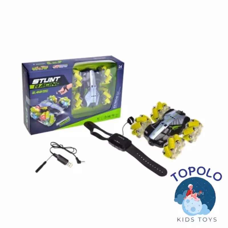 ماشین کنترلی6کانال کنترل مچی چرخ کپسولی (پس کرایه)