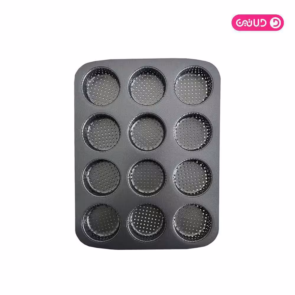 قالب تفلون ممتاز مافین توری 12 خانه قطر 5.5