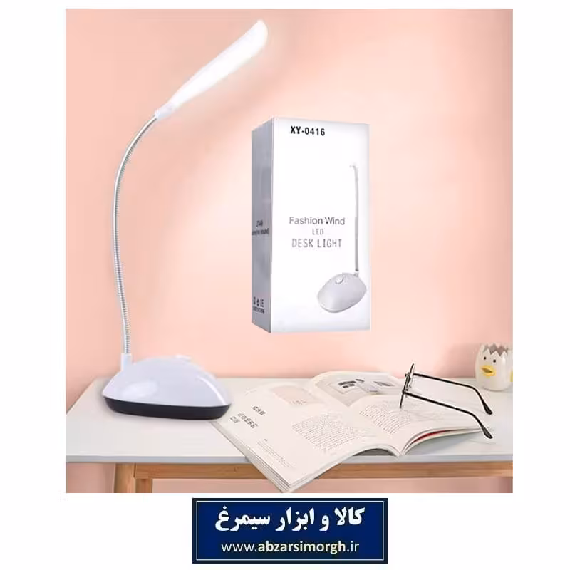 چراغ مطالعه فنری رومیزی XY-0416 باتری خور سایز کوچک ELU-004