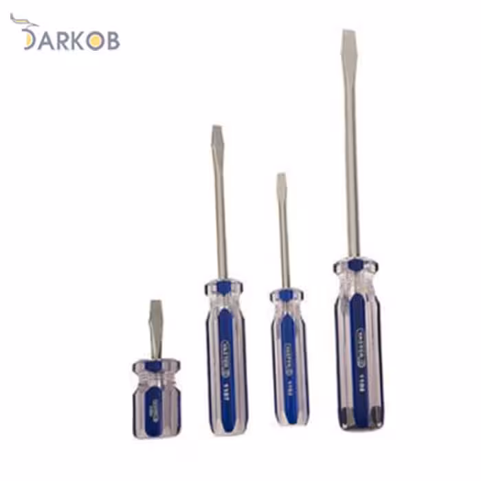 پیچ گوشتی دو سو دسته کریستالی 3*150سانتی برند واستر مدل 1108