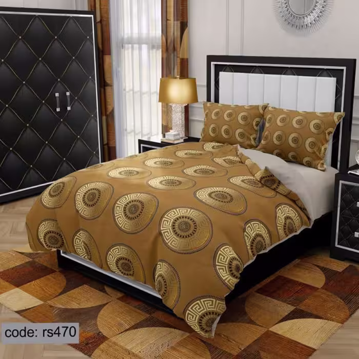 سرویس روتختی 2 نفره تنسل چاپی برندترک لند(Turk Land) rs 470