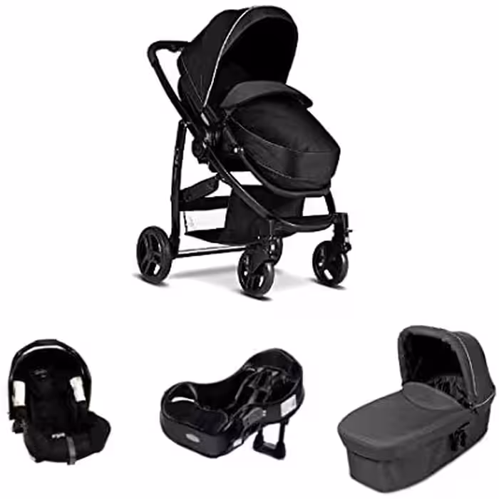 کالسکه کریر گراکو ایوو مدل پیت استاپ با  رنگ مشکی       GRACO EVO PIT STOP BLACK