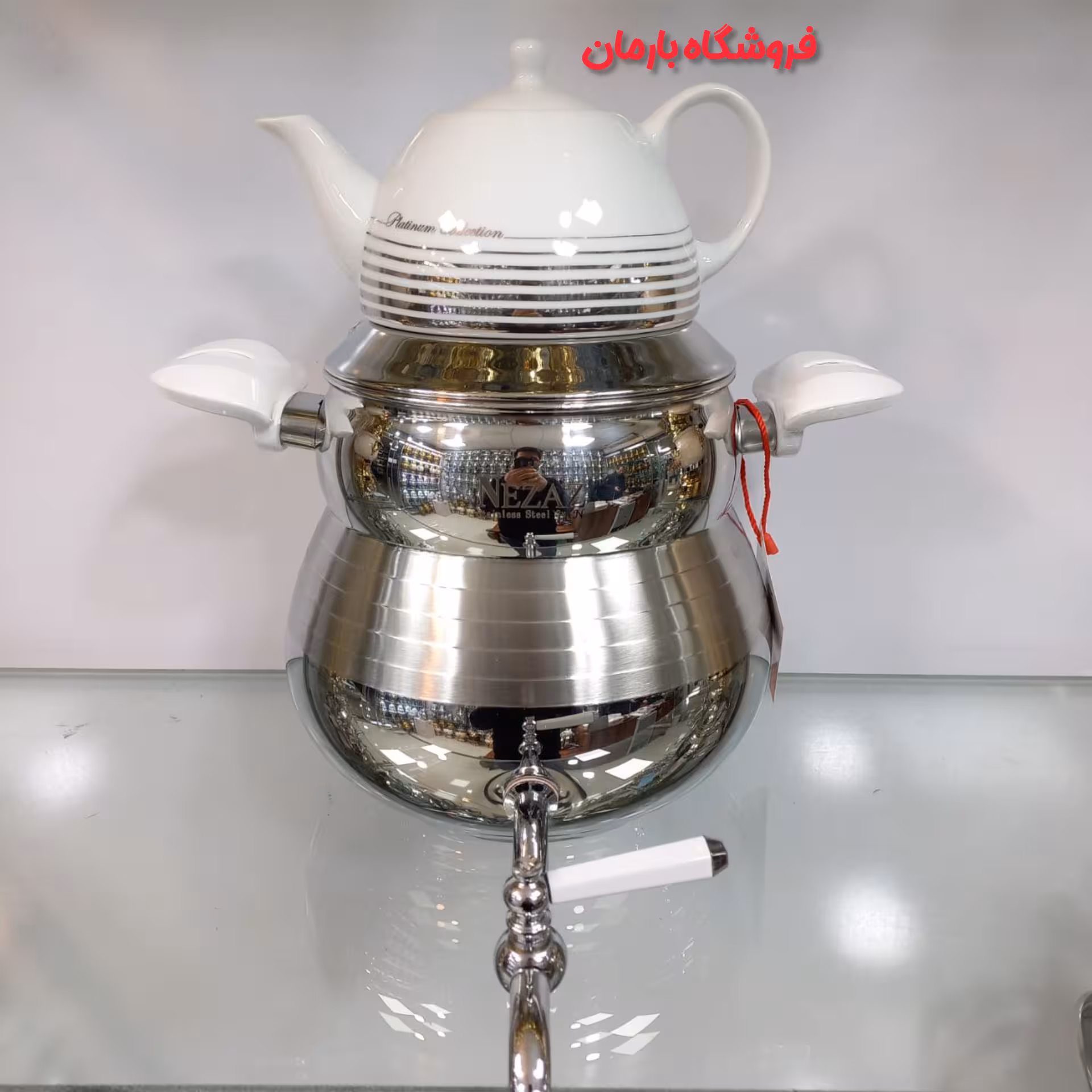 کتری قوری نزاز کد 4039