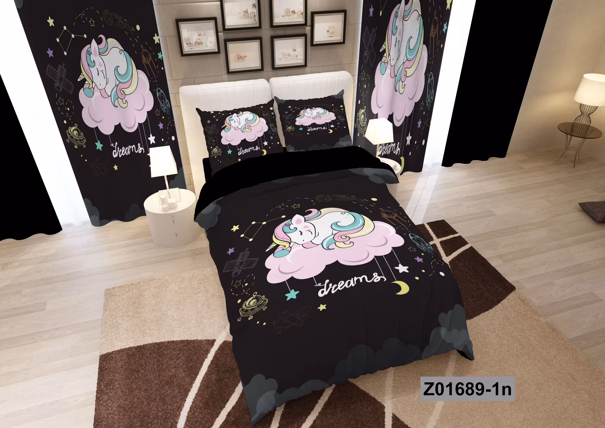 لحاف روتختی تنسل سه بعدی (3D) کالای خواب متین کد 1689