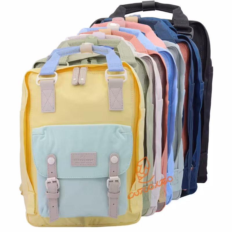 قیمت و خرید کوله پشتی تک زیپ کد DH-5219 دونات DOUGHNUT