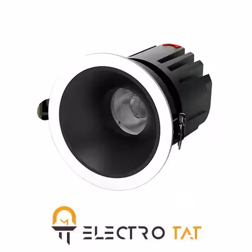 چراغ سقفی توکار 15 وات cob اکووات