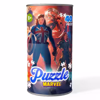 پازل 40 تکه کارتون کاپیتان مارول