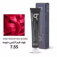 رنگ مو مدل طبیعی شماره 7.55  رنگ بلوند قرمز آتشین متوسط حجم 100 میلی لیتر سلتون
